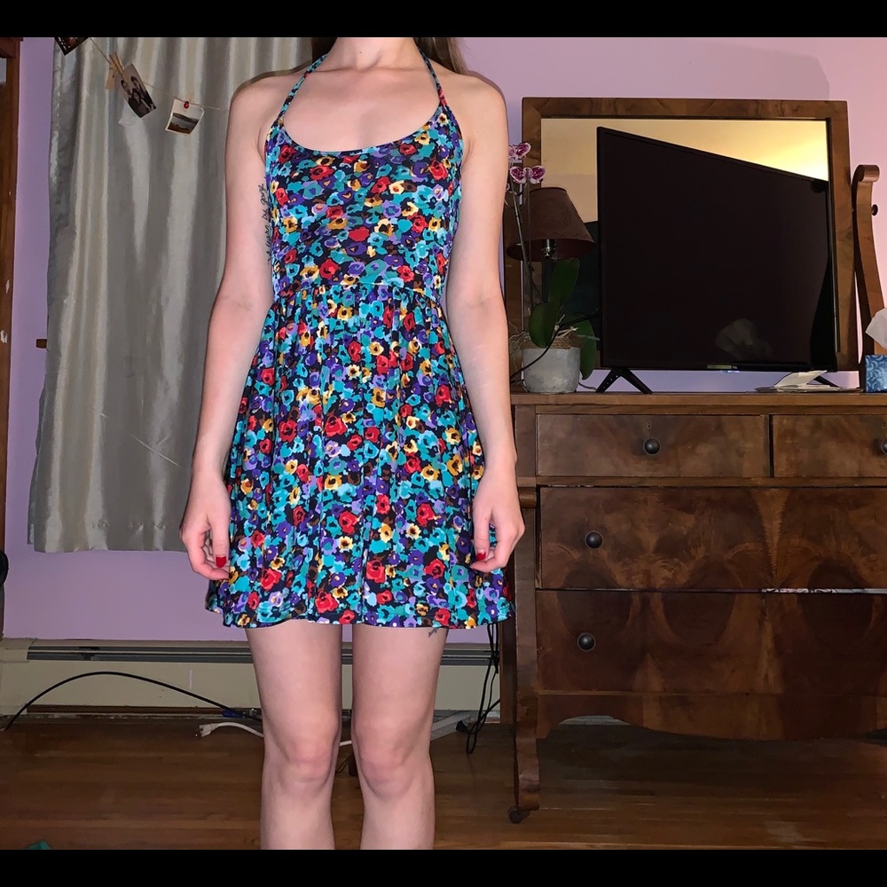American Apparel Floral Mini Dress